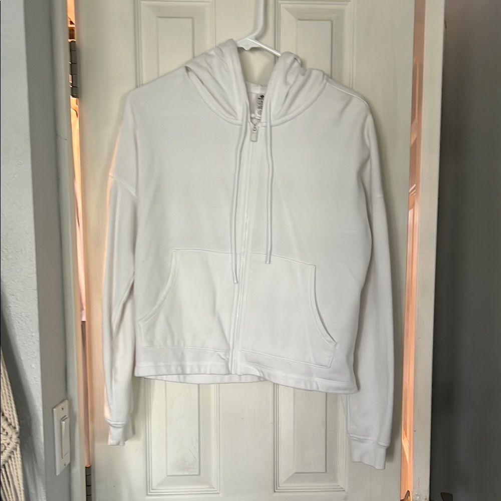 90 Degree By Reflex Classic White Hoodie